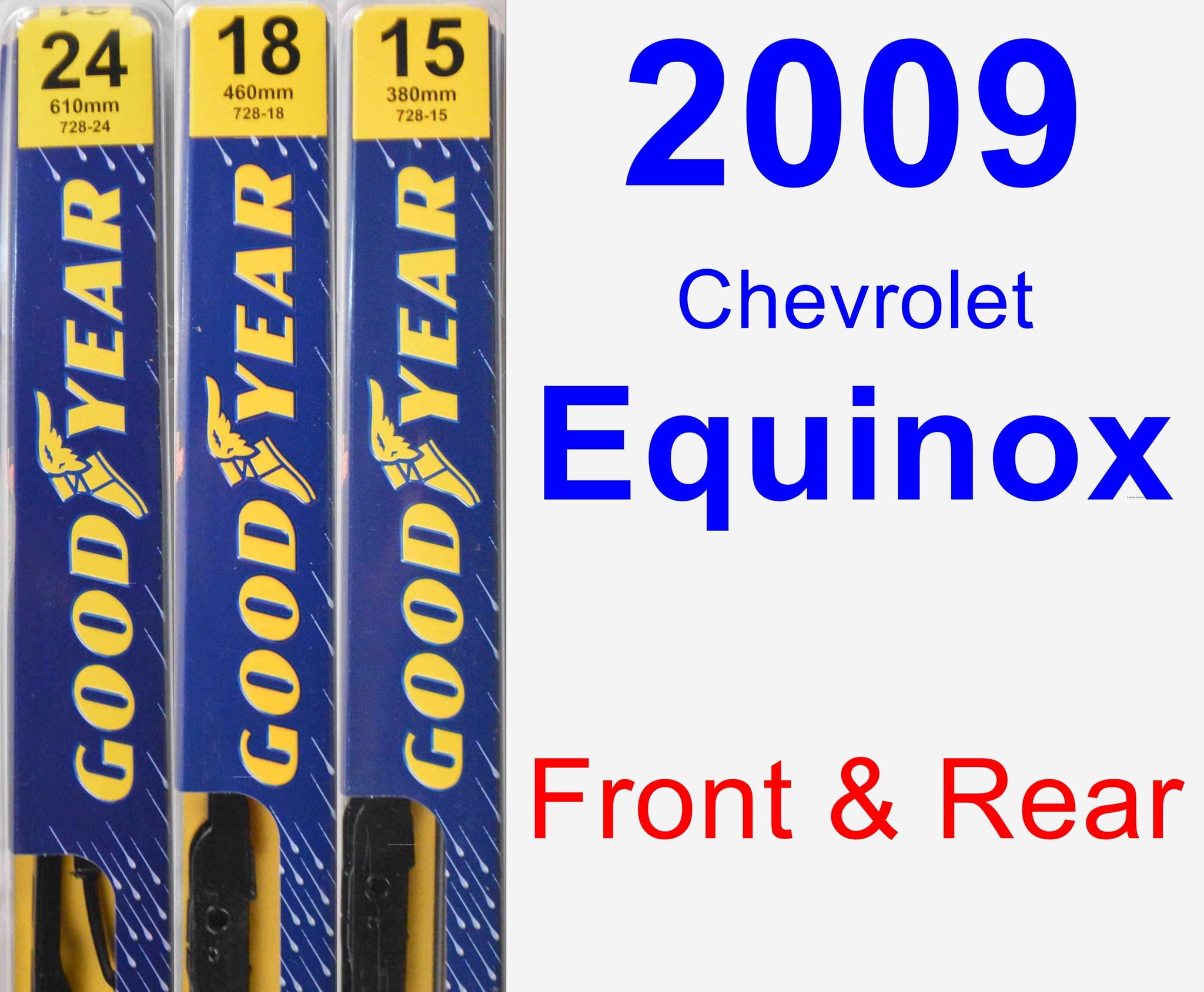 goodyear windshield wipers install equinox