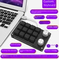 thumbnail image 3 of Teclado personalizado de 12 teclas y 2 botones, tecla de acceso directo para copiar y pegar, máquina de juegos de deportes electrónicos, conexión en caliente, personalizada, 3 of 5