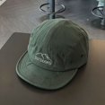 thumbnail image 4 of Ceisia Men 5 Panel Short Brim Outdoor Cap Lightweight Breathable Sports Sun Baseball Hat Green Free Size Gift, 4 of 6