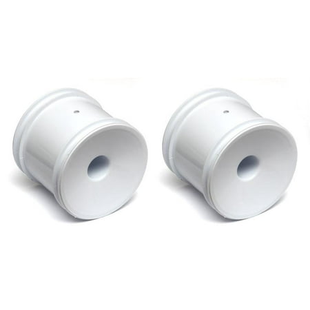 Associated Wheel - Associated Electrics Asc7852 Truck Hex Wheel, White Tires, Wheels, Inserts Truck