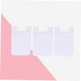 thumbnail image 2 of Smartphone 3pcs Silicone Phone case White Phone case White Wallet Phone case with Card Holder Deck SIM Card, 2 of 5