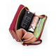 thumbnail image 3 of Cartera Monedero Wünd  Mujer Billetera Gran Capacidad Tarjetas Modelo Vino rojo, 3 of 5