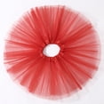 thumbnail image 3 of Tutus for Women 80S Princess Dance Skirts 3 Layered Girls Teens Short Skirt Running Skirts Rave Costume Party Accessories Red, 3 of 7