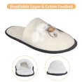 thumbnail image 3 of Fotbe Brown Cat Cartoon Pantuflas Peludas para Mujer con Estampado, Zapatillas de Peluche, Zapatos de Invierno para Casa, Uso Interior y Exterior-Large, 3 of 8