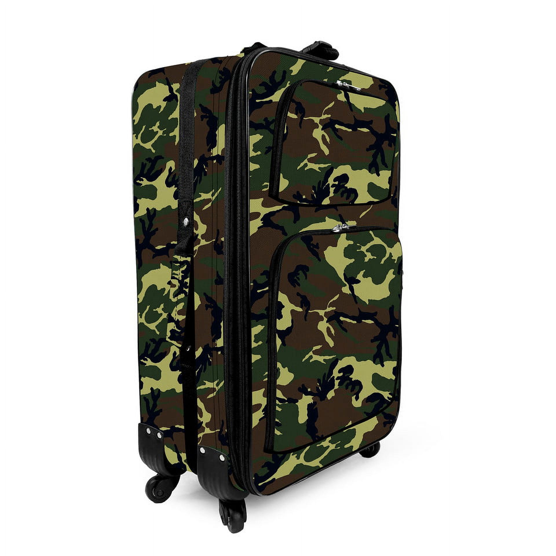 Set of 2 suitcases Midland G9 Pro Camouflage - Black Ops Coffee