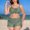 Green, variant on HAIJIE Beach Coverups Women Bathing Suit Swimwear Control Tankini Top and High Waist Swimming Shorts Swimwear Bikinis for Women Wife 2026 Summer Vacation Outfits Without Bikini Set (Green,XXXXL)
