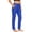 0_ Blue, variant on Womens Wide Leg Pants, High Waist Ruffle Hem Craft, Lightweight Airy Fabric with Loose Fit for Vacation Casual Occasion Brown S