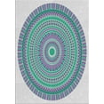 thumbnail image 1 of Ahgly Company Machine Washable Indoor Rectangle Transitional Magic Mint Green Area Rugs, 2' x 3', 1 of 7