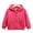 Rose Red, variant on GYRATEDREAM Girls Zip-up Jacket Lightweight Hoodie Sweatshirt Toddler Kid Fall Winter Warm Coats 2-10T