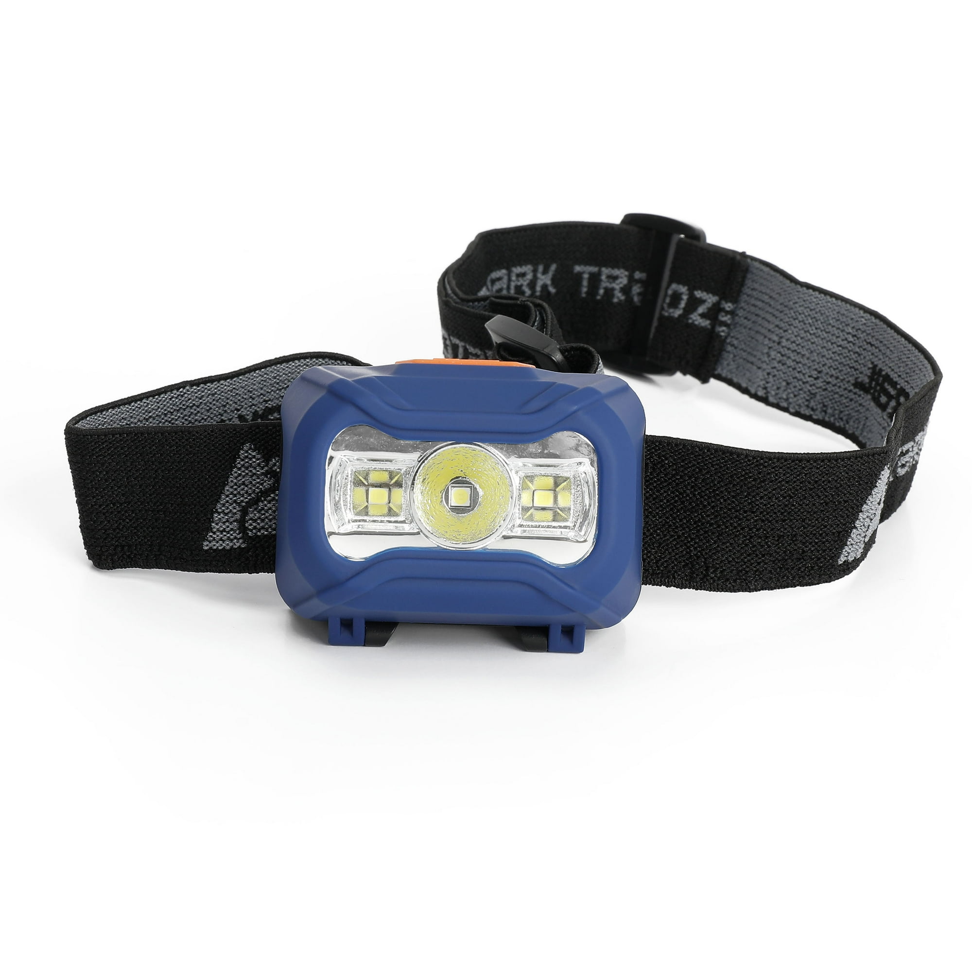 Ozark Trail LED 100 Lumens Headlamp, Blue, 3AAA Batteries Included