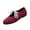 Wine, variant on Willtoo Ballet Flats for Women with Bow, Comfortable Round Toe Shoes with Cross Straps, Slip On Mary Jane Fashion Flats Shoes Non-Slip Sole Lightweight Walking Shoes