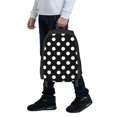 thumbnail image 5 of Sigee Black and White Polka Dot for Simple large capacity backpack Travel Laptop Backpack, Business for Travel and Daily Use, 5 of 9