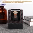 thumbnail image 4 of Watch Winder  Automatic Watch Winder  Wooden Watch Winder  Single Watch Winder  Leather Watch Winder Single Automatic Watch Winder With Quiet Motor Wristwatch Display Case Box, 4 of 8