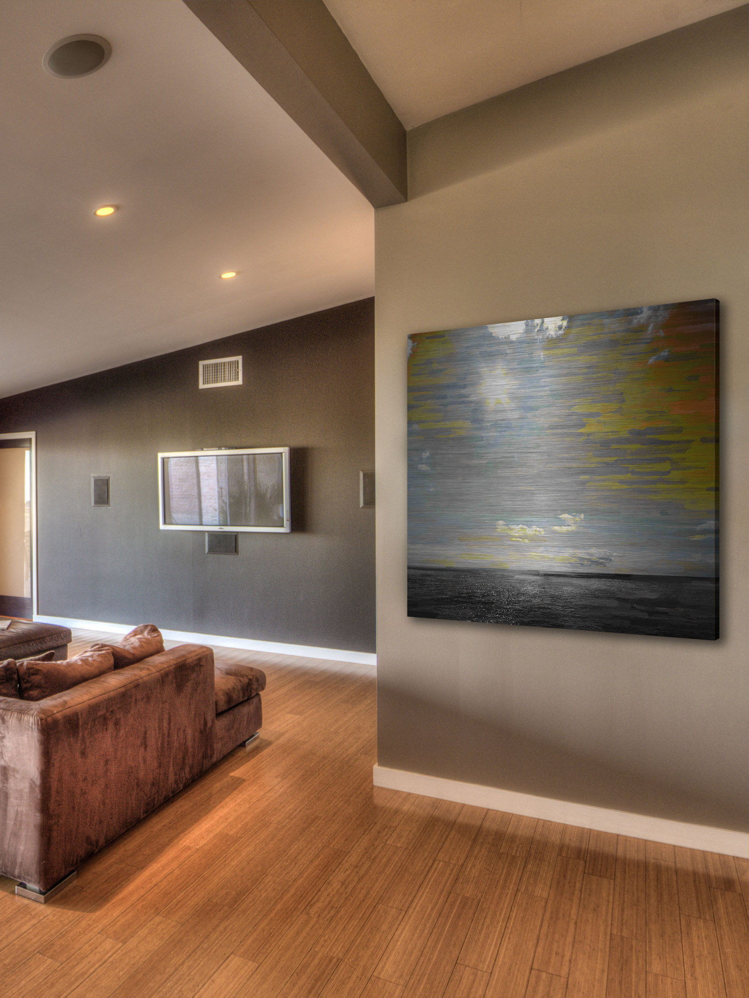 Parvez Taj "Siesta Key" Print on Brushed Aluminum