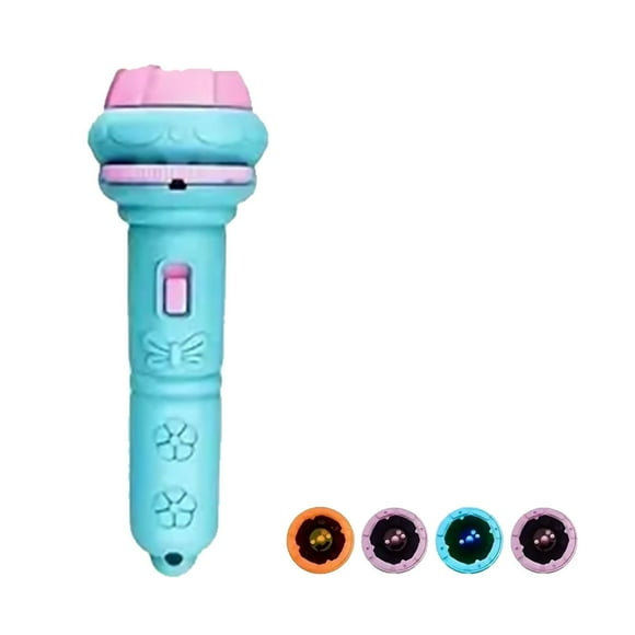 TopLLC Educational Toddler Toys Interactive Kids Toys Flashlight Projector Torch Lamp Toy Cute Toy Torch Lamp Flashlight Projector Toy Sleeping Story Toy Baby Toys for Age 3+ on Clearance