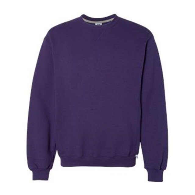 Dri Power Crewneck Sweatshirt, Purple - Small
