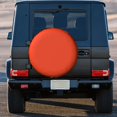 thumbnail image 3 of Kll Orange Tire Cover,Universal Wheel Tire Cover For Trailer, Rv, Suv, Truck,Camper And Many Vehicle,(17 Inch), 3 of 7
