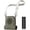 Green - 1 Batteries, variant on InoKraft Hands Free Trail Fan, Shell White & Moss Green Available, 13H+ Runtime, 49ft/s Turbo Waist Fan, Clip-On for Hiking Camping Outdoor Work
