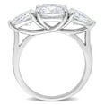 thumbnail image 5 of Everly Women's Created Moissanite Sterling Silver Engagement Ring, 5 of 9
