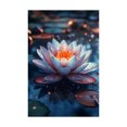 thumbnail image 5 of Mudket Framed,Zen Canvas Wall Art,Ready to Hang,Pink Floral Canvas Print,Botanical Wall Decor,for Bathroom Bedroom Living Room Decor - 12"L x 8"W, 5 of 10