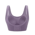 thumbnail image 3 of CFLVAEK Women's High Impact Sports Bras with Sewn in Pads, Stretch Fully Support Wirefree Bra Breathable Full Coverage Yoga Gym Bralettes for Heavy Breasts, 3 of 4