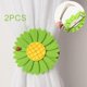 thumbnail image 3 of 1 par de abrazaderas decorativas para cortinas, ideales para ventanas, hogar u oficina. Clip verde, 3 of 9