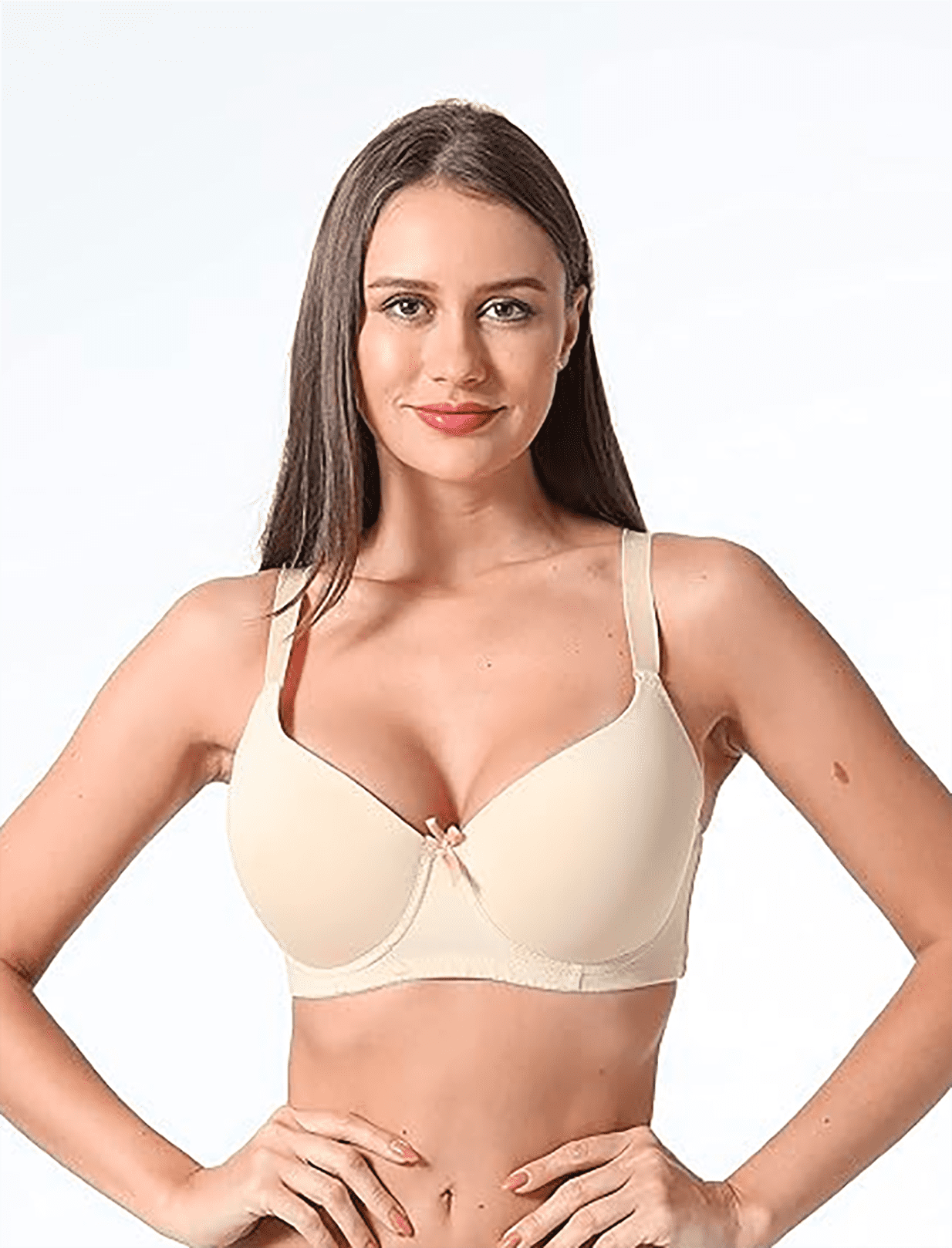 6 pieces Plain Everyday Use Pushup Underwired Gentle Push Up Bra