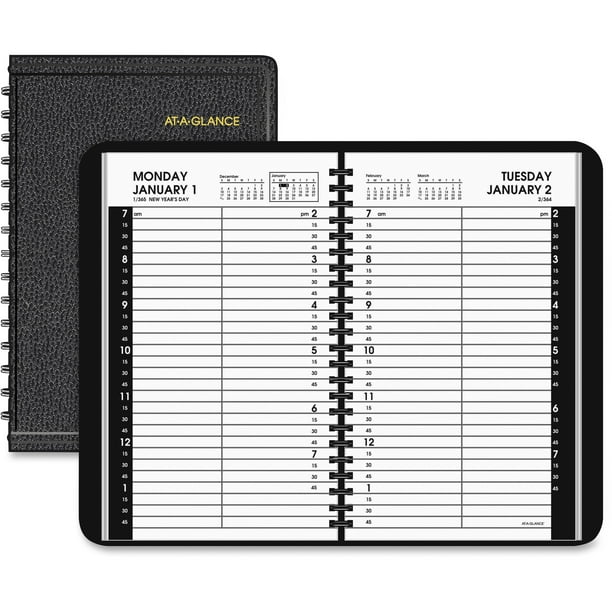 At A Glance Daily Appointment Book Walmart Com At A Glance Daily Appointment Book Walmart Com