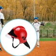 thumbnail image 6 of Baseball Batting Helmet Softball Catcher Cap Shock Absorbing ABS Sponge Material for Kids Outdoor Training, 6 of 9