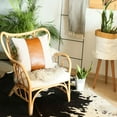 thumbnail image 4 of Boho-Chic Decorative Vegan Faux Leather Pillow Covers, 4 of 31