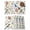 Multicolor, variant on Spring Bird Floral Placemats Set of 6 Summer Birds Flowers Watercolor Place Mats Indoor Wipeable Table Mats Washable Cloth Dining Table Placemats for Kitchen Holiday Party Home Decor 13x19 Inch