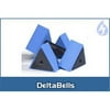 AquaJogger Blue DeltaBells Medium Resistance Swimming Barbells
