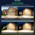 thumbnail image 5 of ALUSSO 30W 3500lm LED Security Lights Motion Sensor, Dusk to Dawn Auto Always on Modes, 3CCT  IP65 Waterproof, Hardwired, 1 pack, 5 of 9