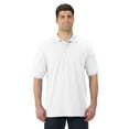 thumbnail image 1 of Jerzees Mens SpotShield Short Sleeve Jersey Sport Shirt, 2X, White, 1 of 2