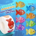thumbnail image 3 of 1Roll Sparkly Fish Stickers Funny Label Stickers Envelope Sealing Decals for Water Bottle Phone Case Skateboard Decoration, 3 of 7