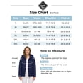 thumbnail image 4 of Wantdo Women's Hooded Recycled Jacket Insulated Autumn/Fall Puffer Coat Windproof Outerwear Navy XL, 4 of 7