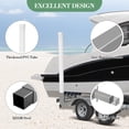 thumbnail image 4 of Kojooin Boat Trailer Guide Poles, Adjustable Galvanized Steel Roller Guides, 2 Piece Set for Boat Loading and Transport, 4 of 8