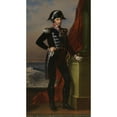 thumbnail image 3 of Tommaso Lorenzone 15x24 Black Modern Framed Museum Art Print Titled - Portrait of Vittorio Emanuele I (1840), 3 of 5