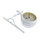 thumbnail image 5 of Reloj colgante creativo para interiores y exteriores, reloj de pared de doble cara. Blanco, 5 of 9