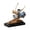 Style C, variant on Fancyes Ballerina Girls Figurine Ballerina Girls Statue for Restaurant Cabinet Indoor Style D