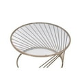 thumbnail image 4 of Bowery Hill Contemporary Coffee Table in Gold and Champagne Finish, 4 of 5