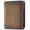 Brown, variant on Slim Genuine Leather RFID Blocking Wallet for Men, with 9 Card Slots, 2 ID Windows and 2 SD Card Slots, Black