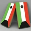 Kuwait Flag Cornhole Board Vinyl Decal Wrap