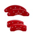 thumbnail image 2 of MGP 4 Caliper Covers Engraved Front & Rear 16-17 Chevy Malibu L/LS/Premier/LT Fits select: 2016-2020 CHEVROLET MALIBU LT, 2 of 6