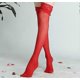 thumbnail image 4 of 3pcs Lace Top Thigh High Stockings,black,white,red, 4 of 5