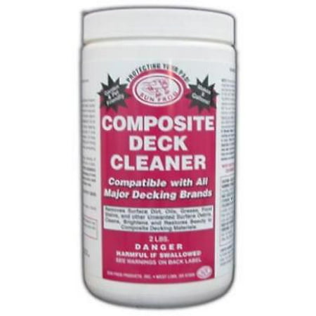 1 Quart Composite Deck Cleaner Strong Powdered Detergent To Remove Dirt Only