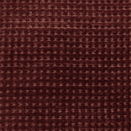Chenille Upholstery - Merrimac Garnet Red Gridlock Chenille Upholstery Fabric, Fabric By the Yard