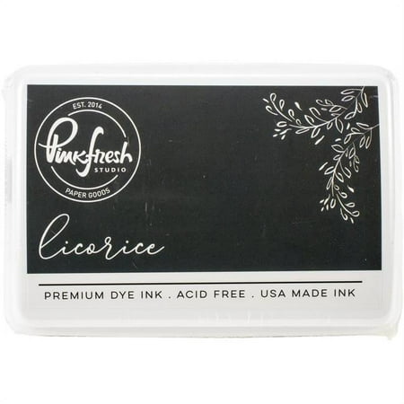 UPC: 0782150202465 | Pinkfresh Studio PFDI-045 Licorice Premium Die Ink Pad