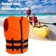 thumbnail image 5 of Chalecos Salvavidas Chaleco salvavidas para adultos, chaleco de flotabilidad de neopreno cálido, accesorios para exteriores (XL naranja) Sywqhk Para Estrenar, 5 of 8