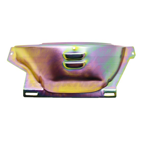 Cobra Tek- CBK-HZ-9587-PBK- Compatible/Replacement Chevy/GM 700R4 Turbo-Hydramatic, FlyWheel Inspection Covers 700R4 transmissions Steel Flexplate Zinc.